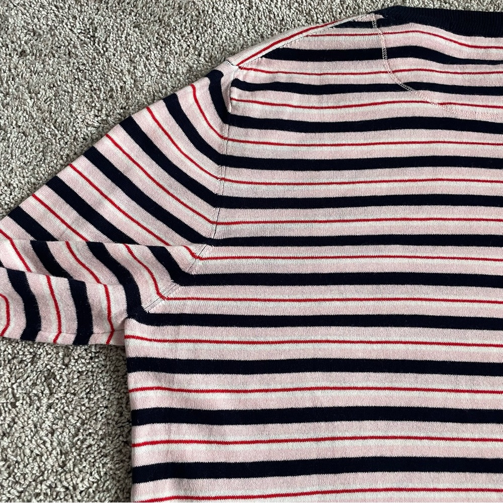 Scotch &Soda Cotton Wool Blend Striped knitted Sweater Pullover XXL BlackPink - Picture 11 of 16